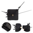 thumbnail image 3 of Miangastore Clock Making Parts Black Plastic Square Shape For Home Decoration 4Pcs 2.2X2.2X0.6In, 3 of 8