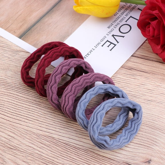 Milisten 20pcs Elastic Hair Bands for Girls, Colorful Soft Stretchy Hair Ties for Everyday Use and Special Occasions