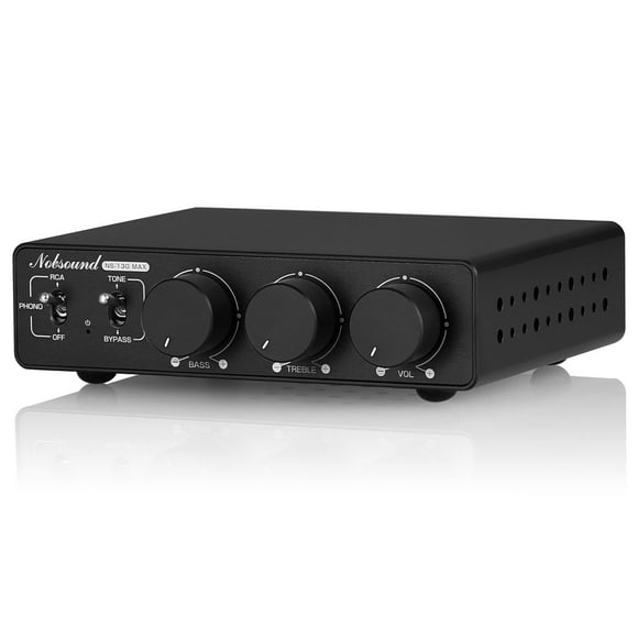 Douk Audio NS-13G MAX HiFi Mini 2-Channel Stereo Amplifier â 300WÃ2 Class D Power Amp with Phono Input