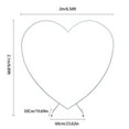 thumbnail image 2 of Arch Wreath Frame Holder Stand 2.1M Heart Balloon Wedding Birthday Party Circle White, 2 of 12