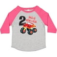 thumbnail image 3 of Inktastic Monster Truck How I Roll 2nd Birthday Boys Toddler T-Shirt, 3 of 5