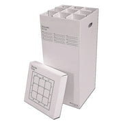 Advanced Organizing Systems 9 Slot Manager Rolled Storage 37"h x 16"w x 16"l
