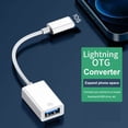 thumbnail image 1 of Convertidor Cable Transmisión de alta velocidad U Disco Cámara Lector de tarjetas Convertidor de datos, 1 of 8