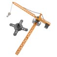 thumbnail image 1 of OULII Diecast Tower Crane Model Plastic Multi 1 Set for Construction Simulation at Construction Site, 1 of 8
