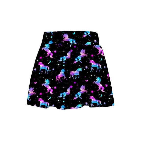 Sholeno Girls Swim Bottoms Tropical Swimwear Quickly Dry Swim Skirts Pool Party Beachwear Swimsuit Black 8