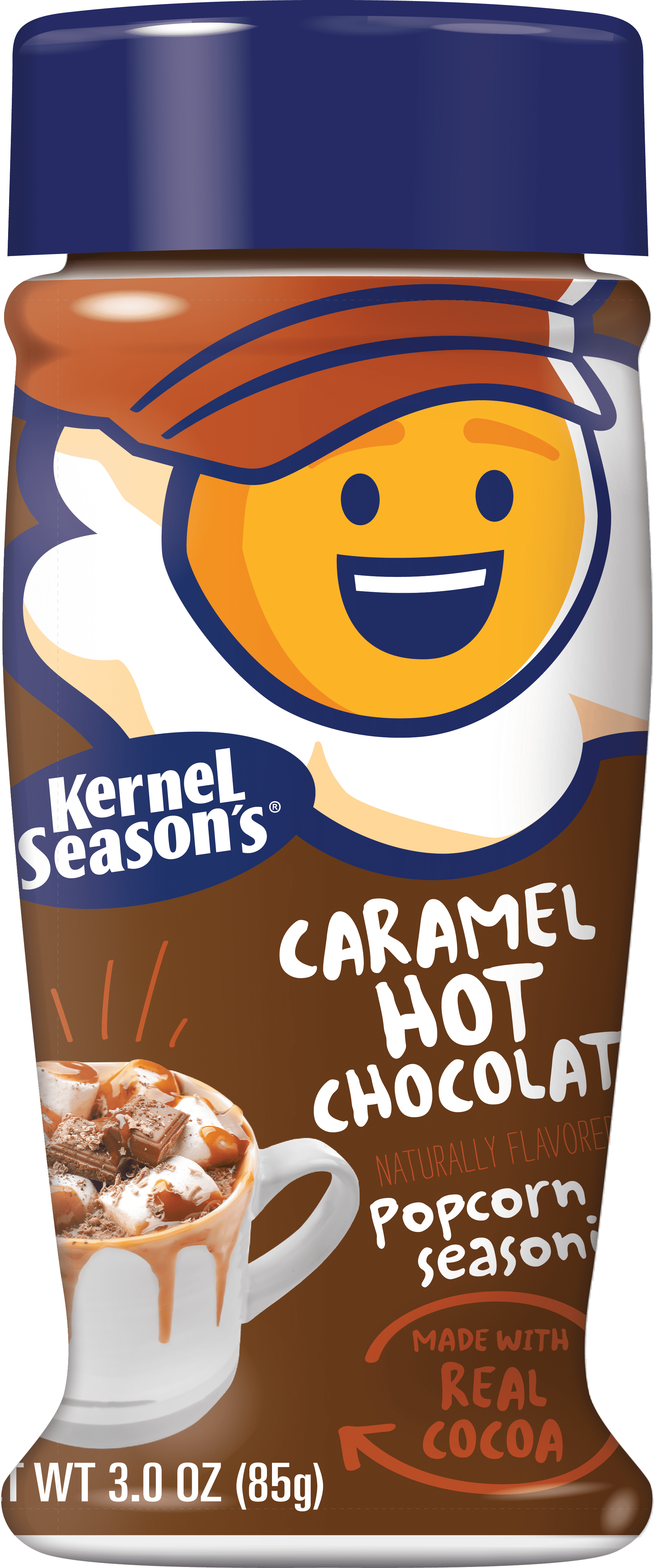 (2 pack) Kernel Season's Caramel Hot Chocolate, 3.0oz - 1 bottle