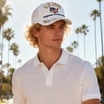 thumbnail image 6 of 250 Year American Anniversary Hat 250th United States Celebration Baseball Cap Adjustable Patriotic Hats White, 6 of 8