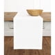 thumbnail image 1 of Tapete de mesa Solino Home Linen, color blanco, 274 cm de largo, 100% lino, 1 of 7