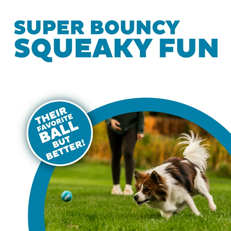 Outward Hound Squeaker Ballz Tennis Balls, Small, 8-Pack photo 2