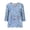 Multicolor#3/4 length sleeve womens tops boho, variant on Moxiu Womens 3/4 Sleeve Boho Tops and Blouses Babydoll Peasant Top Summer Vintage Shirts Floral Print V Neck Buttons Tunic Shirts