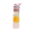 thumbnail image 2 of Large Capacity Spray Water Bottle for Sports and Outdoor, Leakproof Frosted Plastic Cup with Cooling Mist and Handle for Gym, Hiking and Summer Activities, 2 of 6