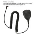 thumbnail image 3 of Talkie Speaker Mic, Two Way  Speaker Mic High Sensitivity Professional Replacement  For TD370 For TD360 For PNC370, 3 of 8