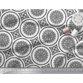 thumbnail image 2 of Soimoi Georgette Viscose Fabric Floral Mandala Decor Fabric Printed Yard 42 Inch Wide, 2 of 3