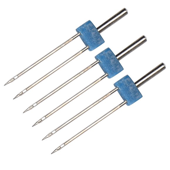 Sewing Machine Stitches,3Pcs Double Needles Pins Stainless Steel Twin Needles Sewing Machine Needle Impressive Results