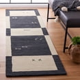 thumbnail image 2 of SAFAVIEH Himalaya Michaelangelo Geometric Wool Runner Rug, Cream, 2'3" x 6', 2 of 7