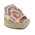thumbnail image 3 of Sugar Women's Harlem Wedge Sandals Pink Size 9.5M, 3 of 3