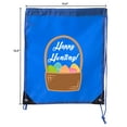 thumbnail image 2 of Easter Basket Bags, Bulk Drawstring Backpacks, Party Favor Goody Bags for Easter - Basket, 2 of 2