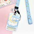 thumbnail image 4 of Sanrio Hello Kitty Card Holder Girl Student PVC Hanging Neck Card Bag Cartoon Kuromi Melody Anti-degaussing Card Protective Case FGS, 4 of 7