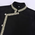 thumbnail image 4 of WRFWUL Mens Medieval Robe Costume Knight Tunic Cosplay Tops Viking Pirate Renaissance Jacket with Belt, 4 of 7