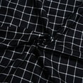 thumbnail image 5 of VBARHMQRT Linen Shirts for Men Short Sleeve Beach Men's Summer Casual Retro Plaid Printed Button Short Sleeved Shirt Short Sleeved Shirt Plus Size Shirts Men's Compression Shirts, 5 of 7