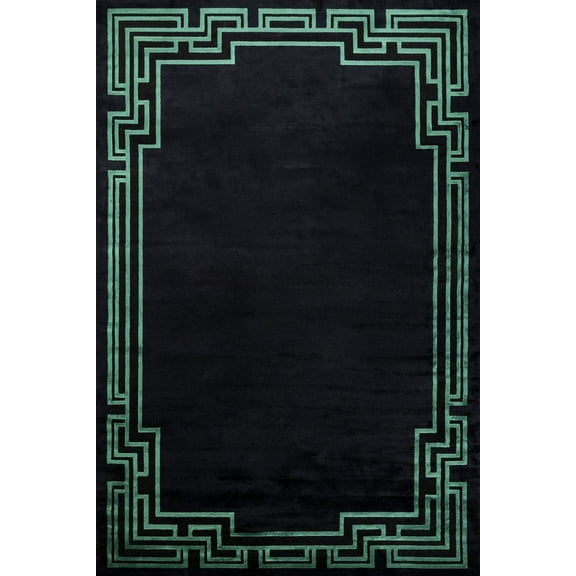 Black Geometric Area Rugs for Living Room Washable Rugs Boho Moroccan Area Rug Soft Neutral Geometric Bohemian Carpet Distressed Indoor Rug for Bedroom Dining Room Office Foldable Nonslip Rug