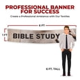 thumbnail image 2 of Bible Study Large Banners and Signs for Outdoor by DreamController-Polyester Banner with 4 Holes for Easy Hang Indoor & Outdoor|6x1 Feet HD Banner to Promote Church| Made in USA, 2 of 6