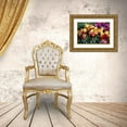 thumbnail image 3 of Carter, Jean 24x18 Gold Ornate Wood Framed with Double Matting Museum Art Print Titled - USA, Oregon Abstract of digitally altered tulips, 3 of 4