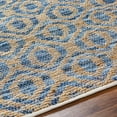thumbnail image 6 of Hauteloom Isaye Recycled Material Living Room, Bedroom Area Rug - Contemporary - Lambswool, Royal Denim, Slate - 27" x 45", 6 of 8