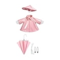 thumbnail image 3 of AZXY Pink Raincoat Porch Goose Outfit, 23‑Inch Goose Clothing Costume for Cement Plastic Porch Goose Statue, Goose Clothes for Outdoor Garden Yard Lawn Patio Porch Decoration, 3 of 7