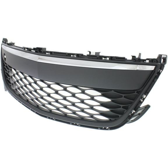 Front Bumper Grille Compatible with MAZDA CX-7 2010-2012 Chrome