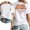 E-White, variant on UNISHE Women's Vintage Style Scripture Tee – John 3:16 Bold Graphic Shirt S to 5XL