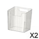 thumbnail image 1 of Organizador de pared con doble cesta para guardar objetos. , 2 piezas, 1 of 8