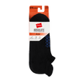 thumbnail image 2 of Hanes Mens No-Show Socks Value Pack, 3-Pack, Absolute Run No-Show Socks with Heel-Shield Tab, Moisture-Wicking, 2 of 8