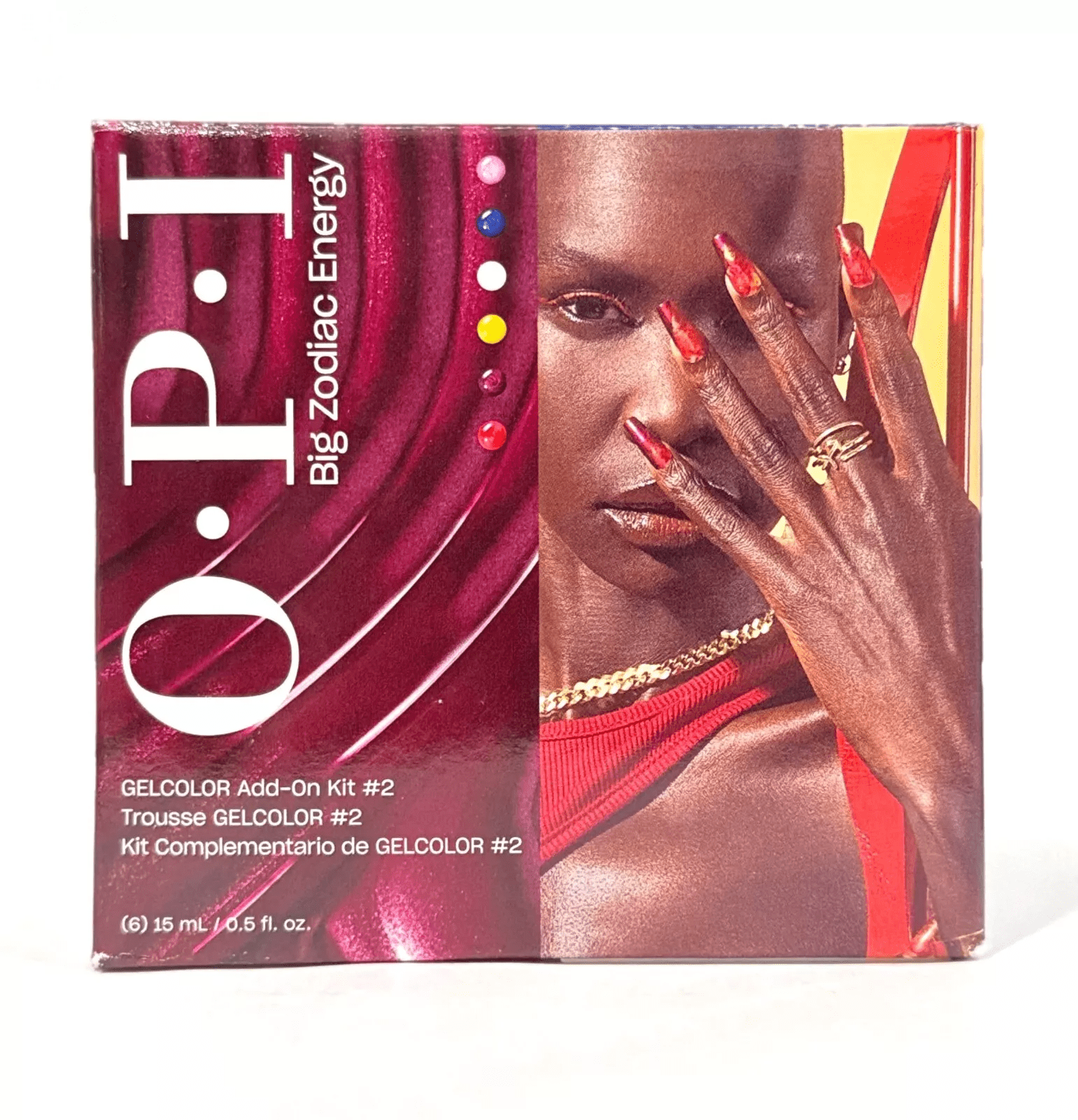 OPI GelColor Big Zodiac Energy Add-On Kit #2 6 Piece Set