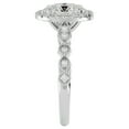 thumbnail image 4 of SuperJeweler 2 1/2 Carat Oval Shape Diamond Engagement Ring In 14 Karat White Gold For Women, 4 of 6