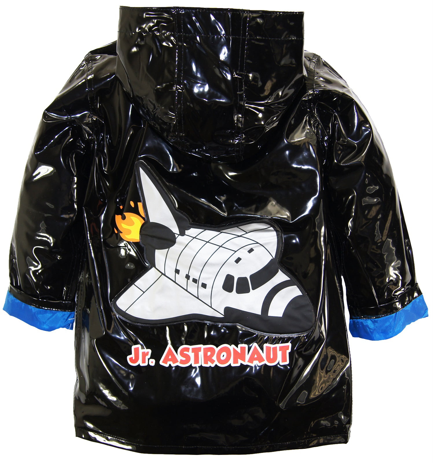 WIPPETTE Jr Astronaut Space Shuttle Raincoat Rain Jacket ~ Baby Toddler Sz 12M