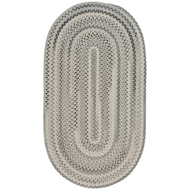 capel tooele grey 0303 310 braided rugs 5 6 quot round walmart tooele
