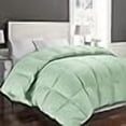 thumbnail image 3 of Blue Ridge Home Fashions, Inc. 1000 Thread Count Solid White Full-Queen in Sage Color Down/Down Down/Down Blend Comforter,, 3 of 3