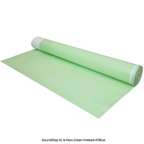 MP Global Products SoundStep XL 600 Sq Ft Premium Foam Underlayment for Laminate, Engineered and