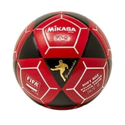 Mikasa FT5 Goal Master Soccer Ball Black/Red Size 5