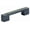 Gun Metal, variant on Schaub And Company 211001-MB Urbano 4" Center To Center Contrast Knurled Modern Square