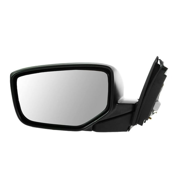 TRQ Side View Mirror Power Heated Smooth Black Driver LH for 08-12 Accord Coupe MRA06291