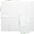 thumbnail image 3 of GUSTO 2-Ply Party Napkins Disposable Dinner Napkins Paper Towels, White 300-Pack, 3 of 8