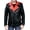 Black & Red, variant on QAWACH Red Color Pure Lambskin Leather Winter Vintage Motorcycle Biker Moto Riding & Racing Jacket For Men XXXL Size NBMJ-03