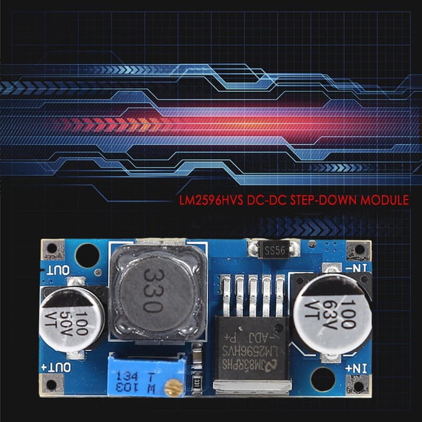 LM2596HVS DC-DC Step Down Power Module Convertidor de regulador ajustable de voltaje
