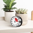 thumbnail image 5 of 60MIN Countdown Mechanical Magnetic Timer Timer, Quiet Counting, Dual Magnets, Battery Power For School Classroom Teaching, Kids Reading, Kitchen Cooking, Office, 5 of 9