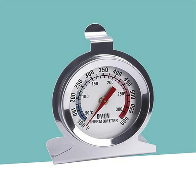 Dvkptbk Thermometers Baking High Temperature Stainless Steel Oven Barbecue Oven Base Oven Pointer 50-300℃ Kitchen Gadgets on Clearance
