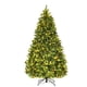 thumbnail image 1 of Costway Árbol de Navidad preiluminado de 210 cm con bisagras 460 luces LED Piñas de pino, 1 of 3