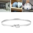 thumbnail image 4 of Hose Clamp, Ventilator Clamp Exquisite Silver  For Ventilation Duct For Home 165-215mm, 4 of 8
