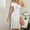 White, variant on Sakmal Split Moomoo Night dress for Women Long Cute White Nightwear Short Sleeve Print Nightgowns for Women